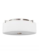 Seagull - Generation FM313BS - Small Two Light Flush Mount