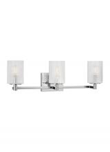 Seagull - Generation GLV1043CH - Lando Three Light Wall / Bath