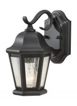 Seagull - Generation OL5900BK - Martinsville Small One Light Outdoor Wall Lantern