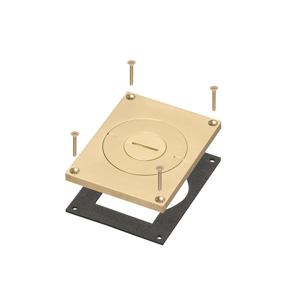 BRASS FLOOR BOX