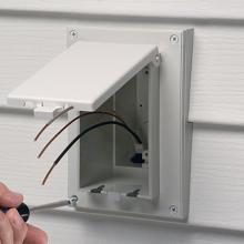 Arlington DBVR141W - WHITE IN-BOX FOR 1/2"