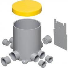 Arlington FLBC4502 - CONCRETE FLOOR BOX CAN