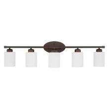 Capital Fixture Comp 115251BZ-338 - 5 Light Vanity