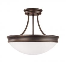 Capital Fixture Comp 2037OR - 3 Light Semi-Flush
