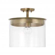 Capital Fixture Comp 246812AD - 1 Light Semi-Flush
