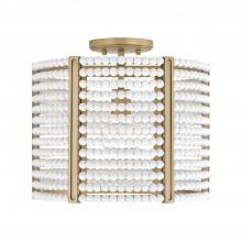Capital Fixture Comp 247111AP - 1 Light Semi-Flush