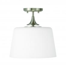 Capital Fixture Comp 248911BN - 1-Light Semi-Flush
