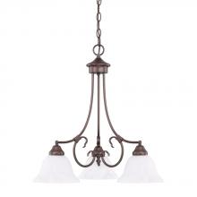 Capital Fixture Comp 3224BZ-220 - 3 Light Chandelier