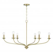 Capital Fixture Comp 449961MA - 6-Light Chandelier