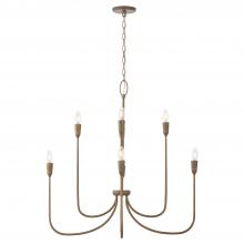 Capital Fixture Comp 456881MZ - 8-Light Chandelier in Mystic Bronze