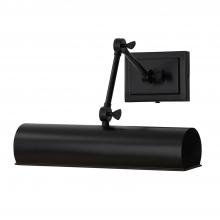 Capital Fixture Comp 653711MB - Adjustable Pivoting Picture Light Wall Sconce in Matte Black with Optional Plug-in and Cord Cover