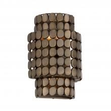 Capital Fixture Comp 654121DR - Flush Mount Medallion Wall Sconce in Dark Brass
