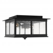 Capital Fixture Comp 943836BK - 3 Light Outdoor Flush