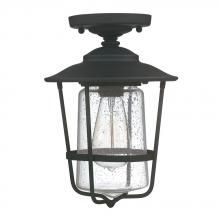 Capital Fixture Comp 9607BK - 1 Light Outdoor Flush Mount