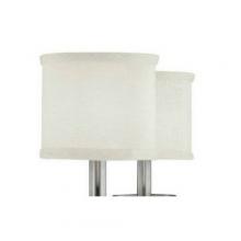 Capital Fixture Comp S469 - White Fabric Stay-Straight Shade