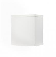 Capital Fixture Comp SH682 - White Fabric Backless Stay Straight Shade