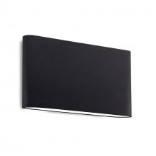 KUZCO Lighting AT68010-BK-UNV - Slate 10-in Black LED All terior Wall