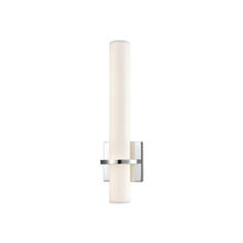 KUZCO Lighting WS83218-CH - Bhutan 5-in Chrome LED Wall Sconce