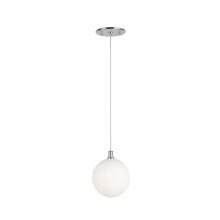 KUZCO Lighting PD3106-OP - Bolla 5-in Opal Glass LED Pendant