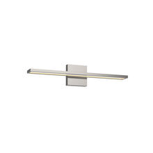 KUZCO Lighting VL63624-BN - Brio 24-in Brushed Nickel LED Vanity