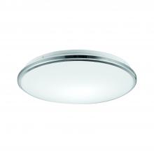 KUZCO Lighting FM43313-CH-5CCT - Brook 13-in Chrome LED Flush Mount