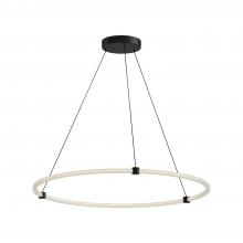 KUZCO Lighting PD24748-BK - Bruni 40-in Black LED Pendant