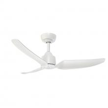 KUZCO Lighting CF92942-WH - Hugo 42-in White FAN Ceiling Fan