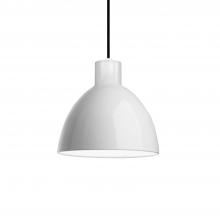 KUZCO Lighting PD1709-WG - Chroma Glossy White LED Pendant
