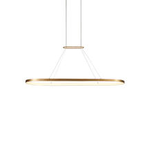 KUZCO Lighting PD19347-AN - Eerie 47-in Antique Brass LED Pendant