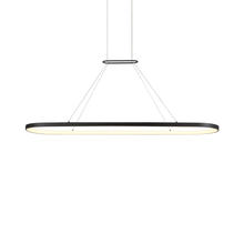 KUZCO Lighting PD19359-BK - Eerie 59-in Black LED Pendant