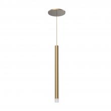 KUZCO Lighting PD15415-BG - Elixir 15-in Brushed Gold LED Pendant