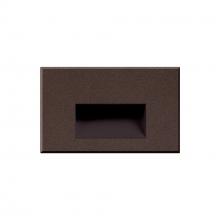 KUZCO Lighting ER3003-ES-12V - Sonic 3-in Espresso LED Exterior Wall/Step Light