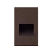 KUZCO Lighting ER3005-ES-12V - Sonic 5-in Espresso LED Exterior Wall/Step Light