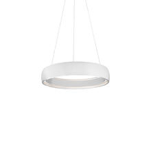 KUZCO Lighting PD22723-WH - Halo 23-in White LED Pendant