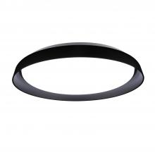 KUZCO Lighting FM43121-BK-5CCT - Hampton 21-in Black LED Flush Mount