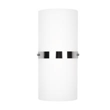 KUZCO Lighting WS3413-CH - Harrow 13-in Chrome LED Wall Sconce