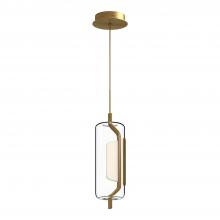 KUZCO Lighting PD28515-BG - Hilo 5-in Brushed Gold LED Pendant