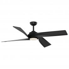 KUZCO Lighting CF96956-MB - Horizon 56-in Matte Black LED Fans