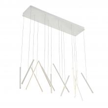 KUZCO Lighting LP14840-WH-UNV-010 - Chute 40-in White LED Linear Pendant