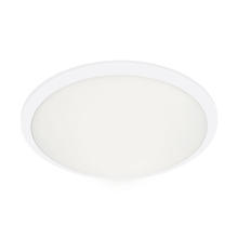 KUZCO Lighting FM1515-WH - Malta 15-in White LED Flush Mount