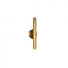 KUZCO Lighting WS90416-VB - Mason 16-in Vintage Brass LED Wall Sconce
