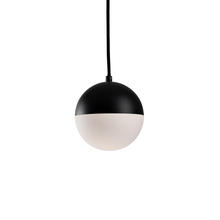 KUZCO Lighting PD11706-BK - Monae 6-in Black LED Pendant