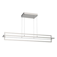 KUZCO Lighting LP16248-BN - Mondrian 48-in Brushed Nickel LED Linear Pendant