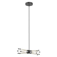 KUZCO Lighting LP74626-BK - Motif 26-in Black LED Linear Pendant