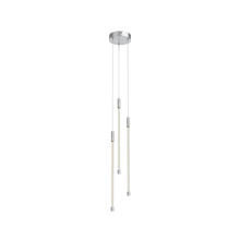 KUZCO Lighting MP75221-CH - Motif 21-in Chrome LED Multi Pendant