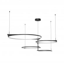 KUZCO Lighting MP84483-BK-UNV-010 - Serif 36-in Black LED Multi Pendant