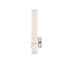 KUZCO Lighting WS84218-CH - Nepal 18-in Chrome LED Wall Sconce