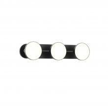 KUZCO Lighting VL72221-BK - Novel 21-in Black LED Vanity