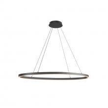 KUZCO Lighting LP79140-BK - Ovale 40-in Black LED Linear Pendant