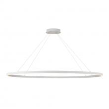 KUZCO Lighting LP79153-WH - Ovale 53-in White LED Linear Pendant
